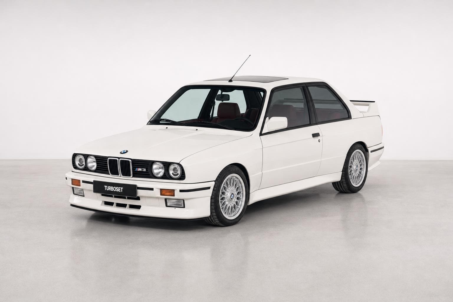 BMW M3 E30 studio render