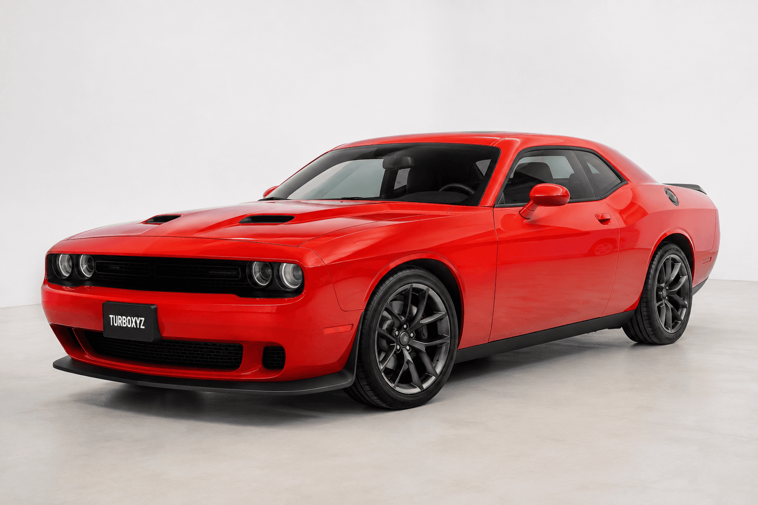 Dodge Challenger studio render
