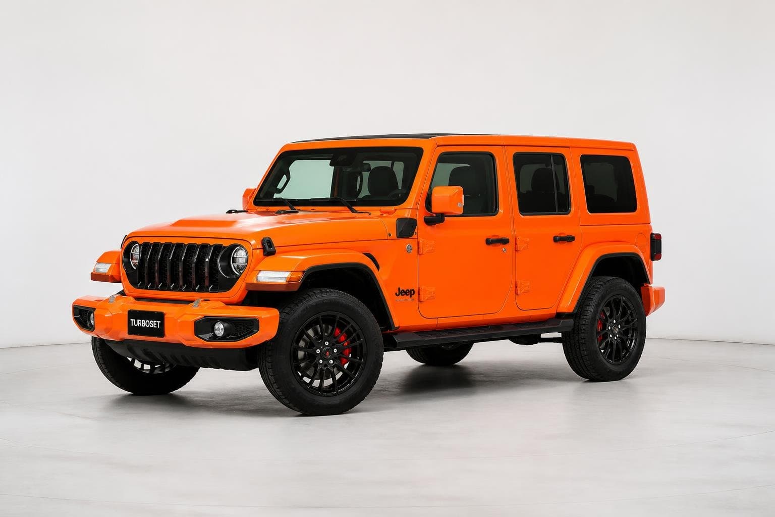 Jeep Wrangler studio render