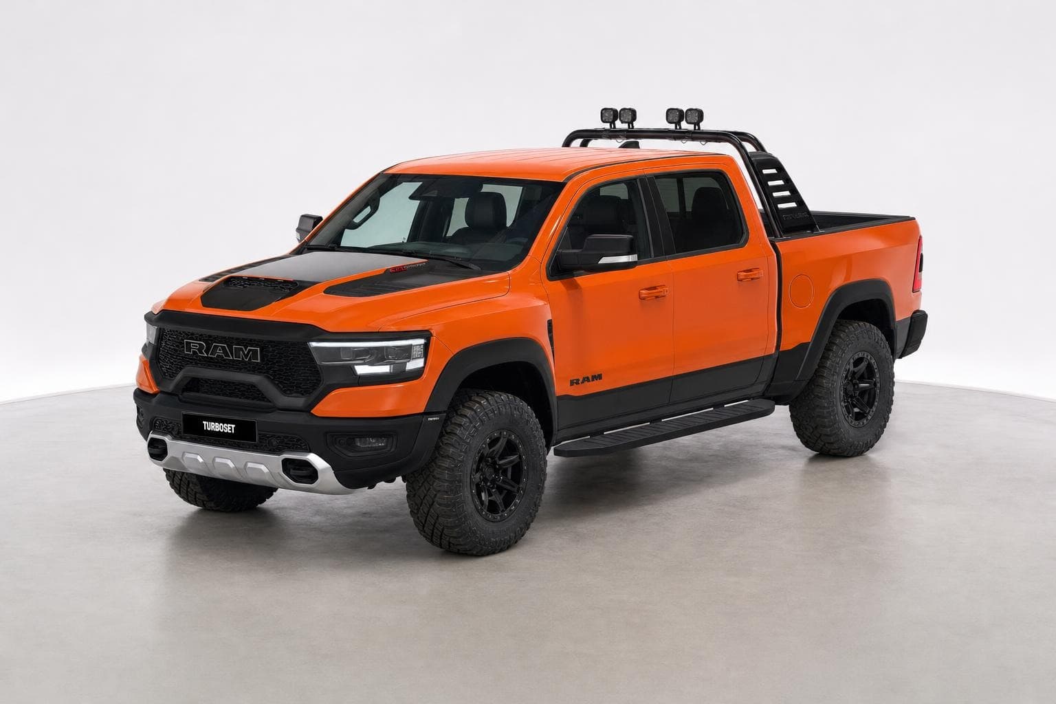 RAM 1500 TRX 3D model in the Turboset editor
