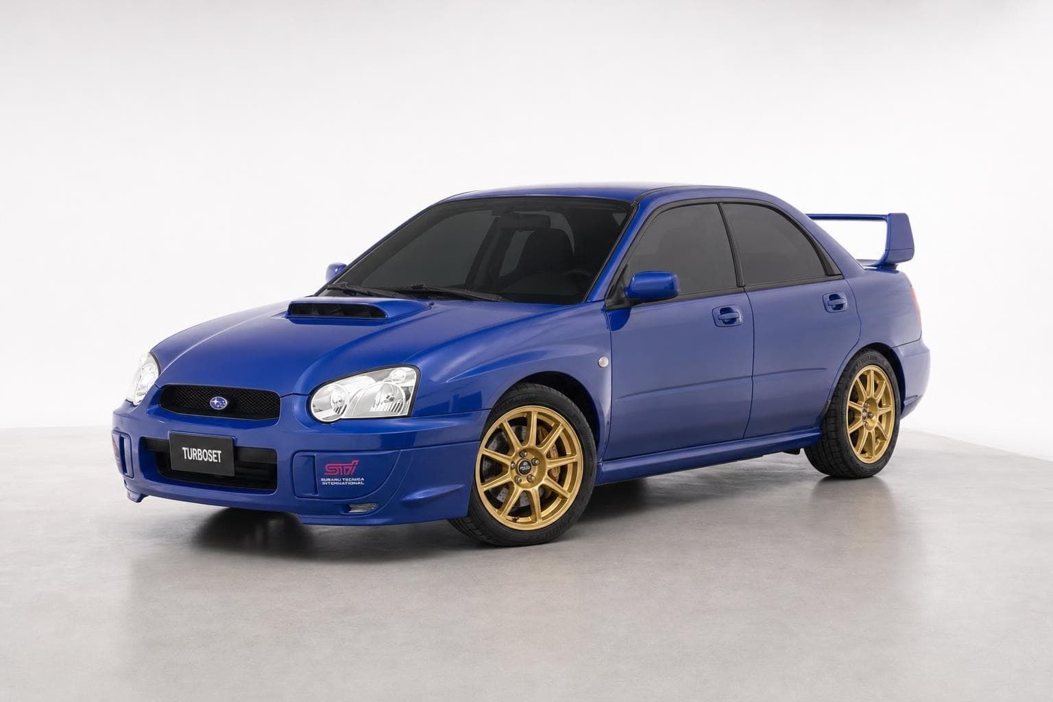 Subaru Impreza WRX STI studio render